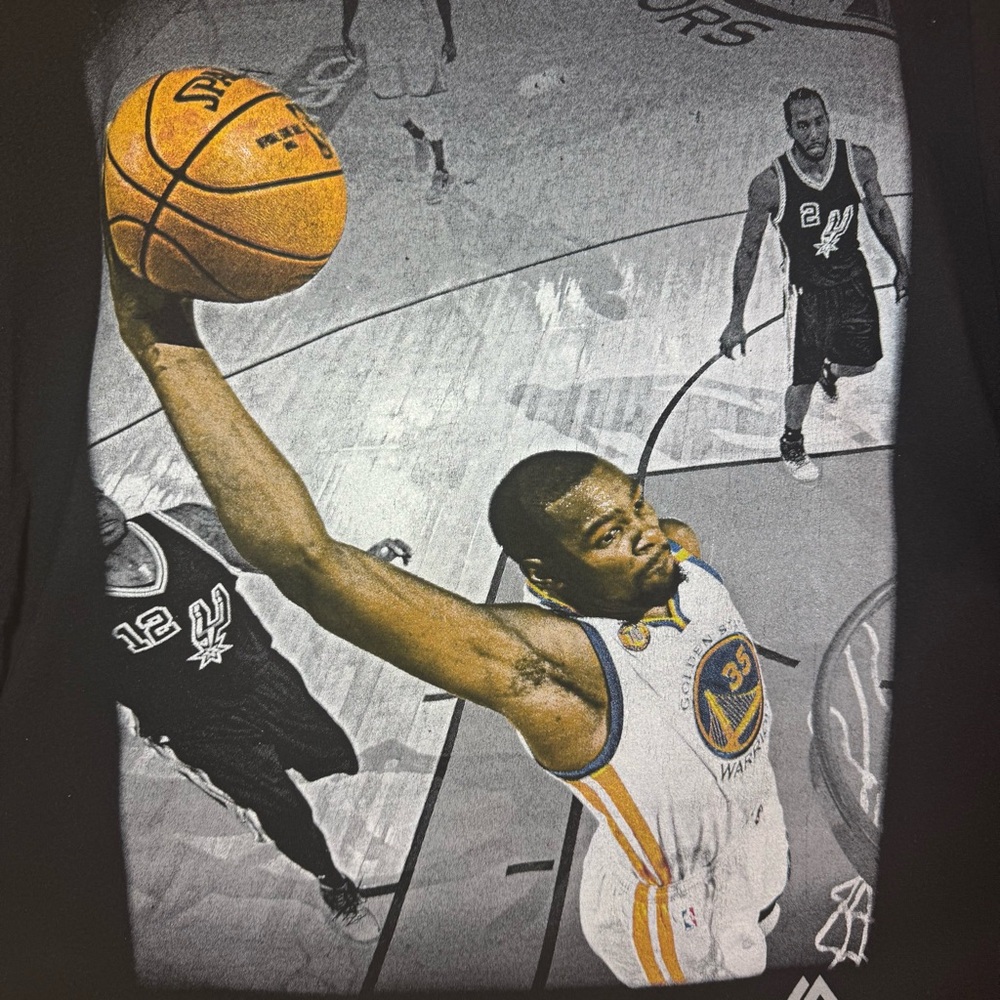 Vintage Majestic Golden State Warriors Kevin Durant T-Shirt XL